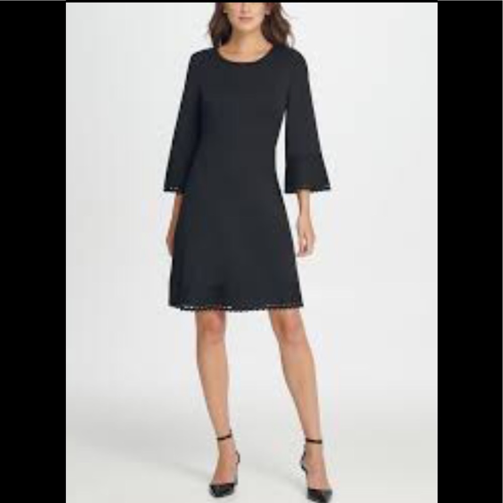 Brand new DKNY Seamed Fit & Flare Dress